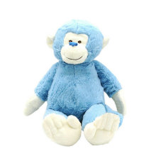 Мягкие игрушечные звери, наполненные плюшевыми голубыми игрушками обезьян